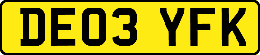 DE03YFK