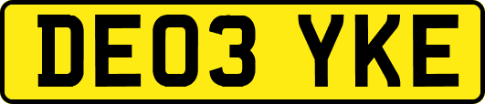 DE03YKE