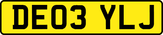 DE03YLJ