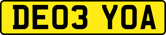 DE03YOA