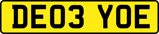 DE03YOE