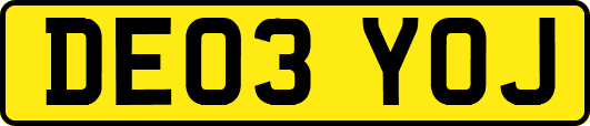 DE03YOJ