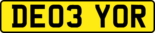 DE03YOR