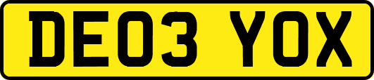 DE03YOX