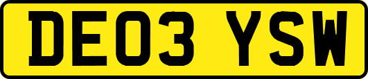 DE03YSW
