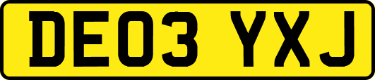DE03YXJ