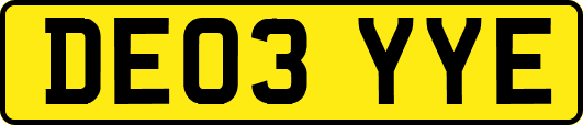 DE03YYE