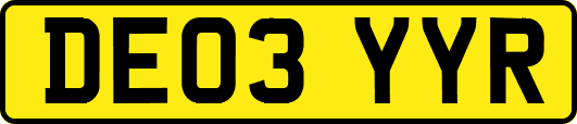 DE03YYR