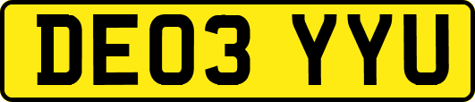 DE03YYU