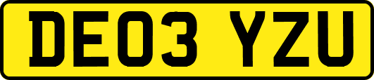 DE03YZU