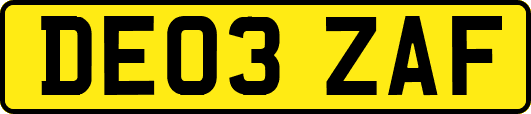 DE03ZAF