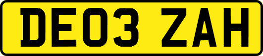 DE03ZAH