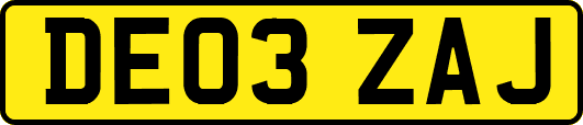 DE03ZAJ