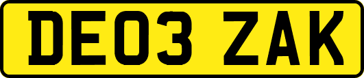 DE03ZAK