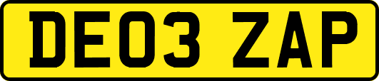 DE03ZAP