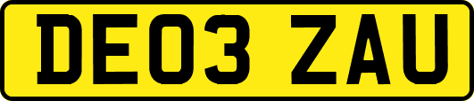 DE03ZAU