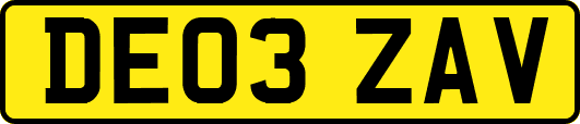 DE03ZAV