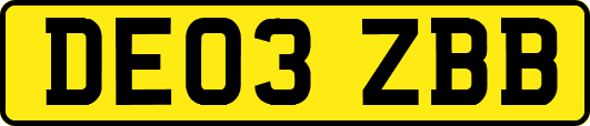 DE03ZBB