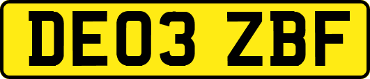 DE03ZBF