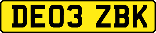 DE03ZBK