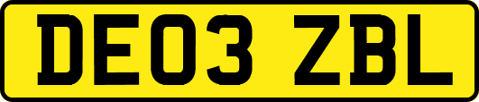 DE03ZBL