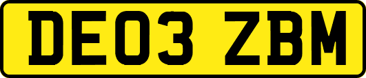 DE03ZBM