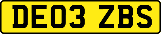 DE03ZBS