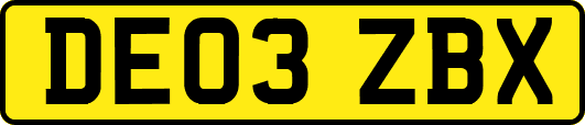 DE03ZBX