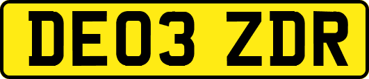 DE03ZDR