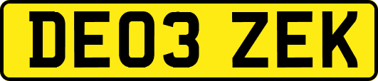 DE03ZEK