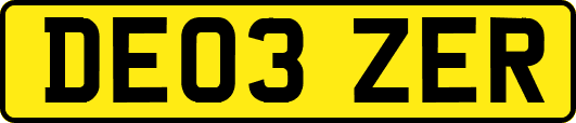 DE03ZER