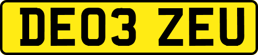DE03ZEU