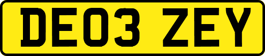 DE03ZEY
