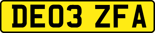 DE03ZFA