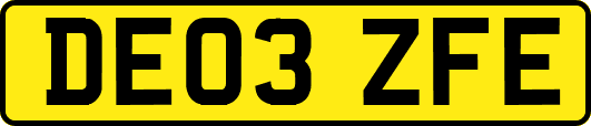 DE03ZFE
