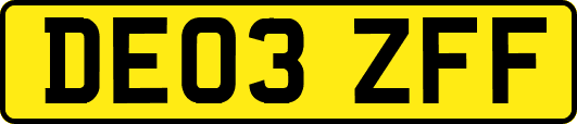 DE03ZFF