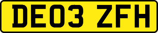 DE03ZFH