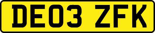 DE03ZFK