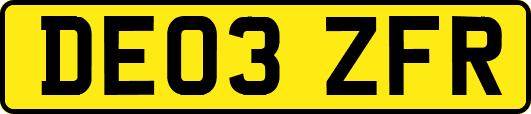 DE03ZFR