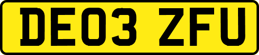 DE03ZFU