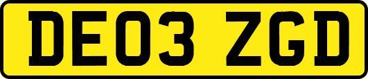 DE03ZGD