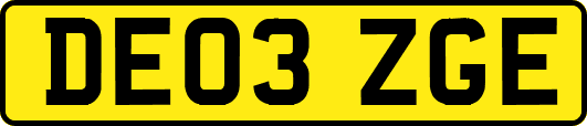 DE03ZGE