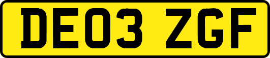 DE03ZGF