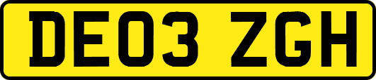 DE03ZGH