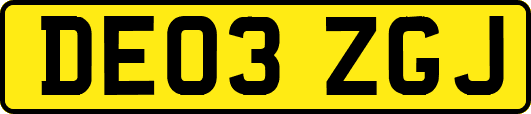 DE03ZGJ