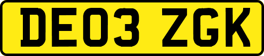 DE03ZGK