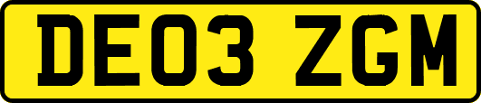 DE03ZGM