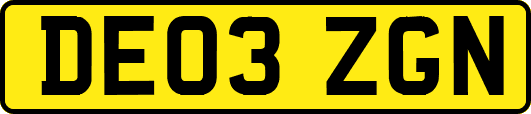 DE03ZGN
