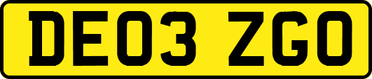 DE03ZGO