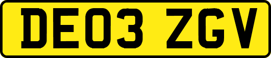 DE03ZGV